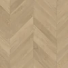 Kép 2/7 - Készparketta - Penthouse Trendtime 10 Oak Chevron 45° - Fehér matt lakk