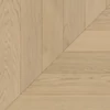 Kép 3/7 - Készparketta - Penthouse Trendtime 10 Oak Chevron 45° - Fehér matt lakk