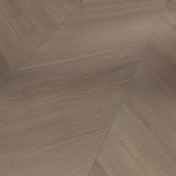 Készparketta - Penthouse Trendtime 10 Oak Terra Chevron 45° - Matt lakk 