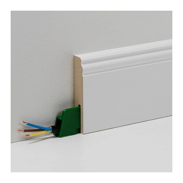 Dekor szegőléc HL2 fehér,Parador Parketta