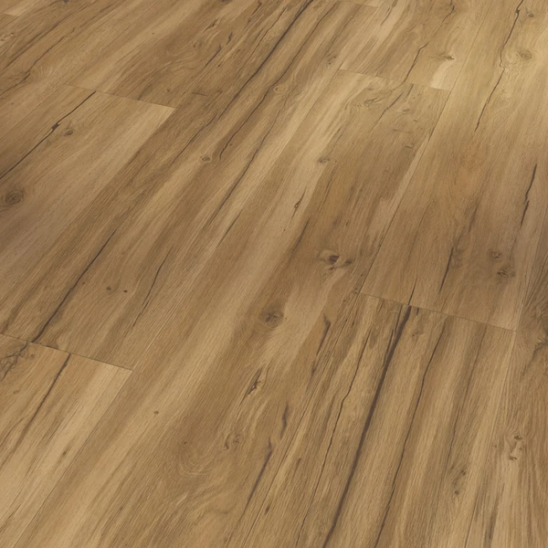 SPC Vinyl - Countryside Basic 5.3 Oak Memory natural - Csiszolt textúrájú széles hajópadló