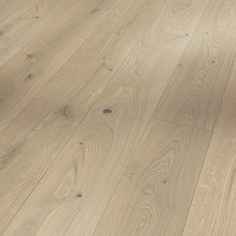 Készparketta - Townhouse Classic 3060 Oak Soave white - Fehér matt lakk 