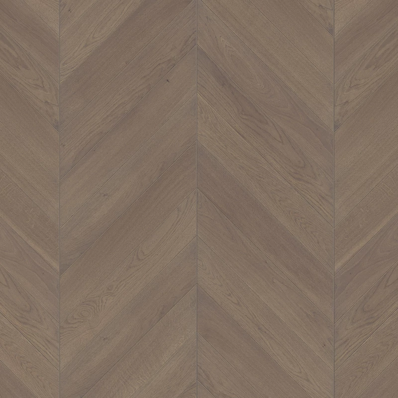 Készparketta - Penthouse Trendtime 10 Oak Terra Chevron 45° - Matt lakk 