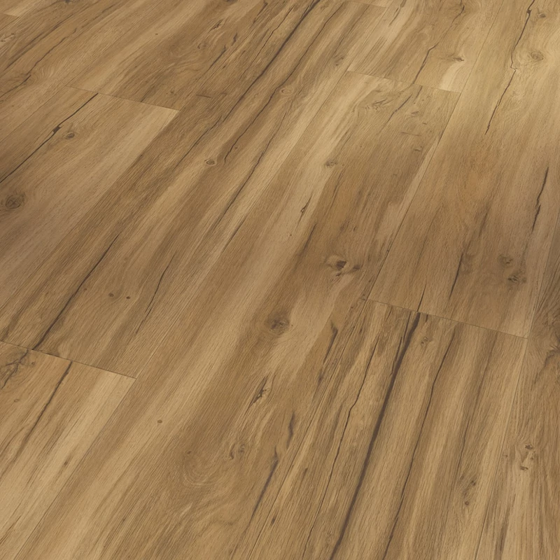 SPC Vinyl - Countryside Basic 5.3 Oak Memory natural - Csiszolt textúrájú széles hajópadló