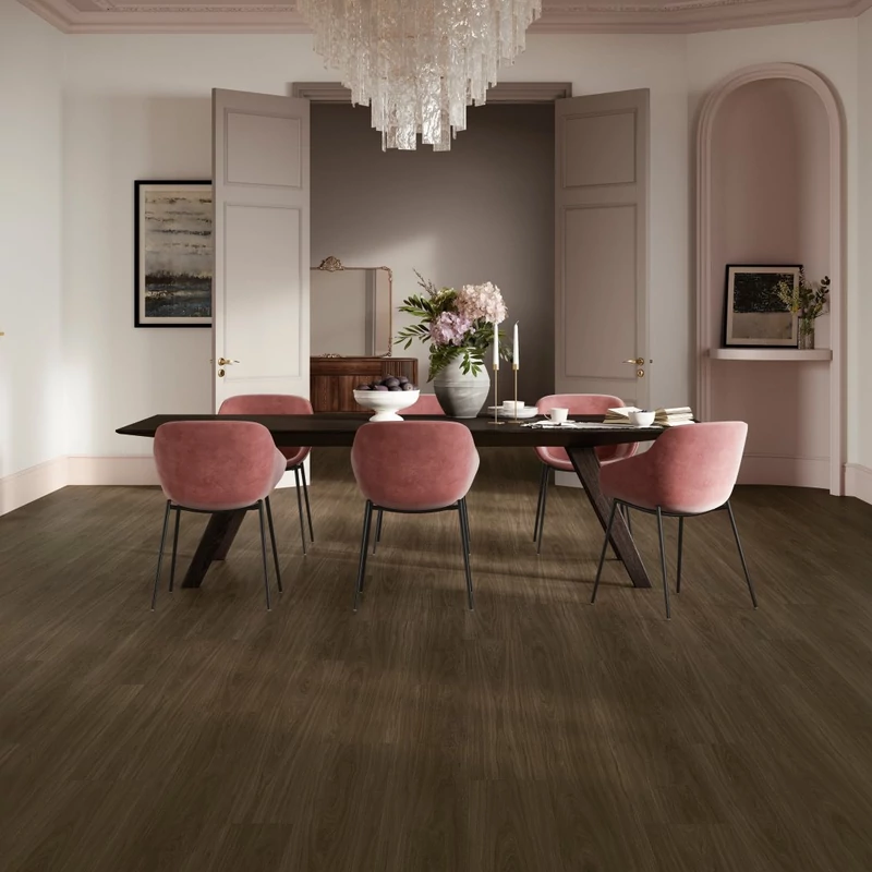 SPC Vynil - Modern Classic 2070 Oak Oxford dark brown - matt felületű hajópadló